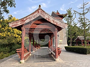 Chinese-style parks usually have traditional garden architecture and landscape elements as their main theme