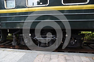 Chinese-style train carriages