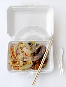 Chinese takeaway food