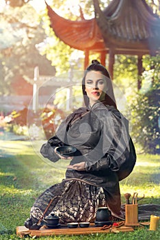 Chinese tea ceremony