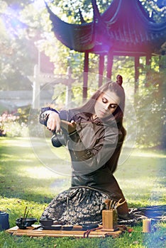 Chinese tea ceremony