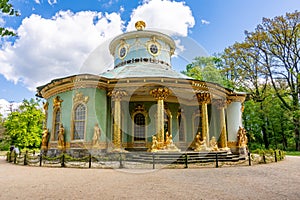 Chinese Tea House in Sanssouci park, Potsdam, Germany