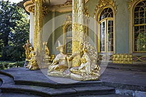 Chinese tea house from 18th century in Sanssouci park