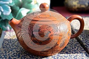 Chinese teapot photo