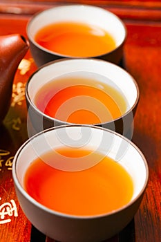 Chinese teapot and cup