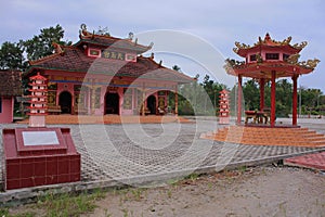 A Chinese temple in Bangka Belitung Indonesia