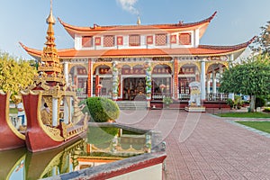 Chinese temple Chan Tak in Pyin Oo Lwin, Myanm