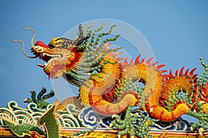Chinese temple decoration
