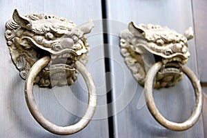 Chinese Temple Door Knobs