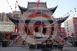 Chinese temple in Gannan