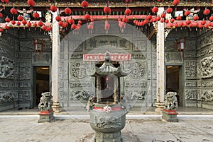 Chinese temple, George Town, Penang, Malaysia photo