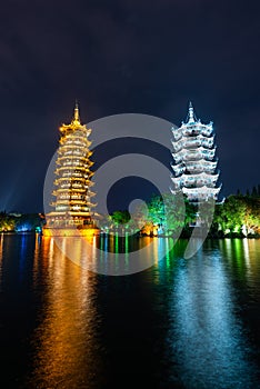 Chinese Temple in Guilin China