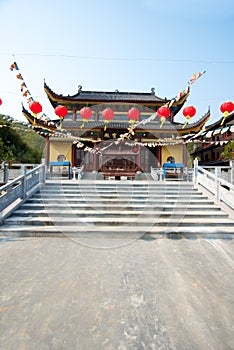 Chinese Temple in Moganshan