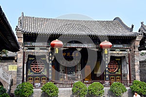 Chinese Temple at Pingyao Ancient City, China