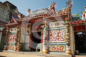 Chinese temple, Rangsit, Bangkok, Thailand.