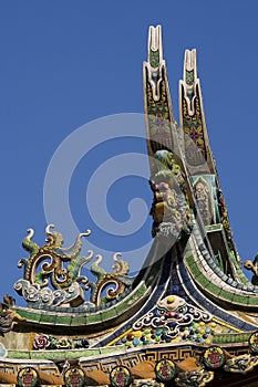 Chinese Temple Roof