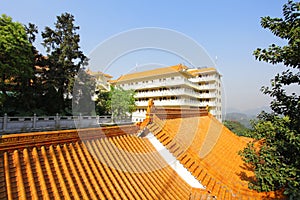 Chinese temple roof