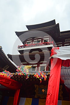 A Chinese temple in Singapore