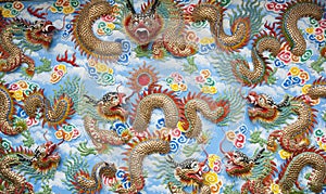 Chinese Temple Wall Art