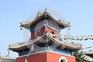 Chinese temples drum tower