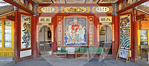 A chinese theatrical stage