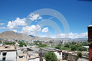 Chinese Tibet Shigatse