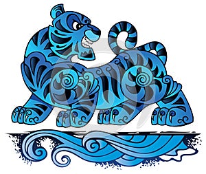 Chinese tiger, Symbol of the year