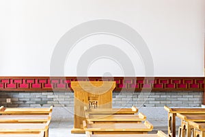 Chinese traditional classroom