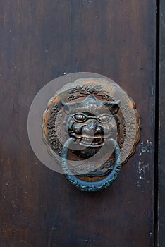 Chinese traditional door handle