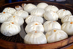 Chinese traditional food steamed stuffed bun