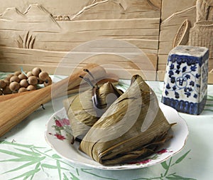 Chinese traditional food zongzi