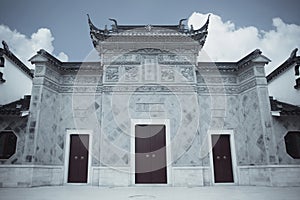 Chinese traditional gatehouse