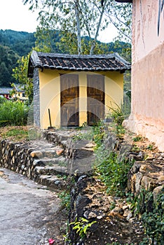 Chinese Traditional Homes Courtyard