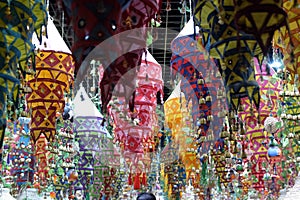 Chinese Traditional Lantern, Qianmen street in Beijing