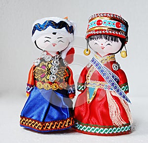 Chinese traditional lovers doll