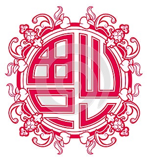 Chinese traditional lucky pattern