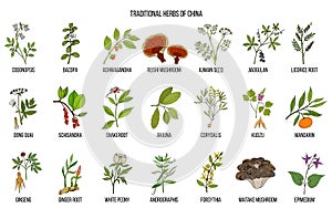 Chinese traditional medicinal herbs