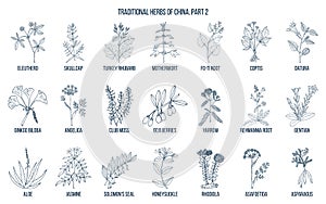 Chinese traditional medicinal herbs