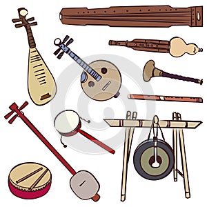 Chinese traditional musical instruments