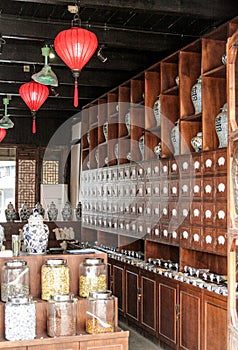 Chinese traditional pharmacy