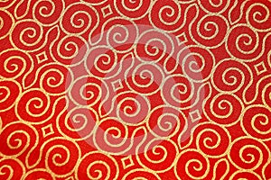 Chinese traditional red pattern