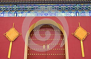 Chinese traditional royal gate