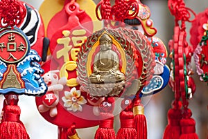 Chinese traditional sachet, New Year's mascot, Cli
