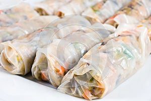 Chinese Traditional Spring rolls