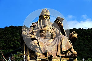 Chinese traditional temple in  Jiufen , Taiwan