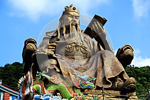 Chinese traditional temple in  Jiufen , Taiwan