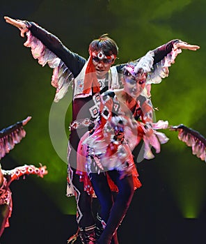 Chinese Uigur dancers