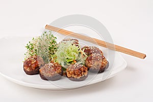Chinese Vegetarian Mushroom Dish