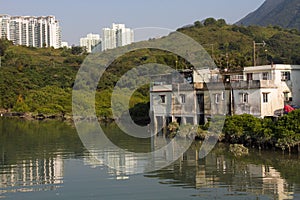 Chinese village in Tung Chung