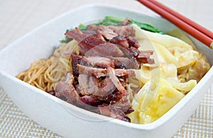 Chinese Wanton Noodles